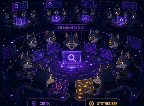 Parallel Research Swarm